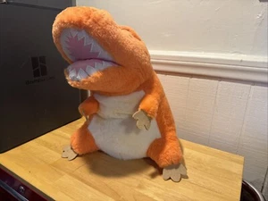 Takashoji orange/weißer Dinosaurier T-Rex Plüschtier Stofftier groß 20 Zoll weich neu mit Etikett - Bild 1 von 8