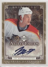 2006-07 Upper Deck Artifacts Auto-Facts Gold 1/1 Jay Bouwmeester #AF-BO Auto 7ez
