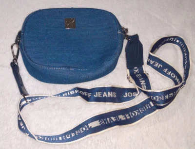 Joseph Ribkoff джинсы на молнии джинсовой ткани через плечо ремень сумочки 7,5 «x 5» - Изображение 1 из 4