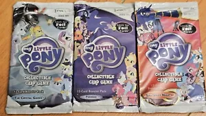 My Little Pony CCG 3 Packs (1)Premiere (1)The Crystal Games (1)Canterlot Nights - Picture 1 of 7