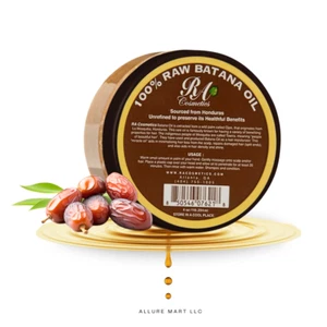 RA Cosmetics 100% Raw Batana Oil 4 oz for Hair & Skin Health | FREE SHIPPING - Picture 1 of 6