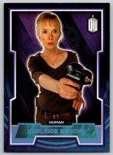 2015 TOPPS DOCTOR WHO 117 HUMAN ADELAINE BROOKE  BLUE 019/199