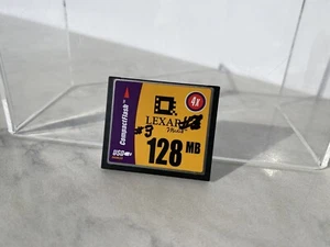 Lexar 128 MB 4x Speed Compact Flash Memory Card High Speed Series Usb Enabled - Picture 1 of 7