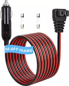 16.4 FT DC Power Cord Cable 12V/24V for Car Fridge Car Refrigerator Freezer Comp - Picture 1 of 12