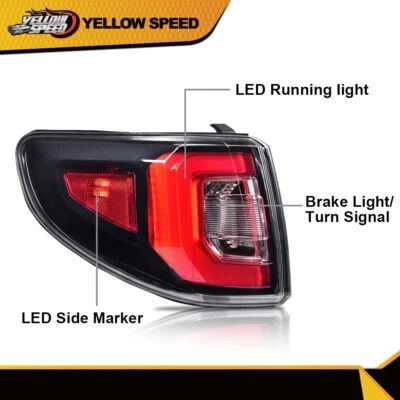 Left Tail Light Taillamp Fit For GMC Acadia 2013 2014-2016 Brake Stop Rear Lamps — 第 1/4 张图片