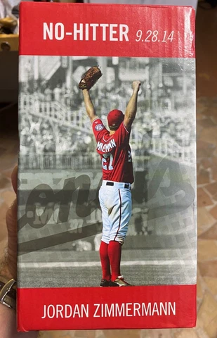 Jordan Zimmerman Bobblehead- Washington Nationals- 2015 SGA Cover