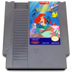 Disney's The Little Mermaid (NES, 1991) By Capcom (Cartridge Only) NTSC - Picture 1 of 7