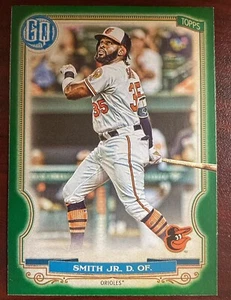 2020 Topps Gypsy Queen #263 Dwight Smith Jr Baltimore Orioles Green Border - Picture 1 of 2