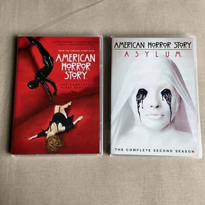 American Horror Story Complete First & Second Season (DVD) Murder House & Asylum - Picture 1 of 21