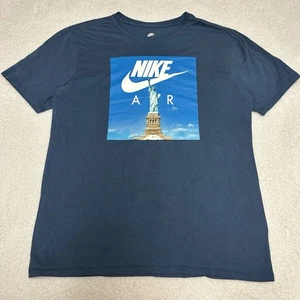 Nike Air Statue of Liberty NYC New York City Graphic 892155-100 Mens Large Logo - Picture 1 of 8