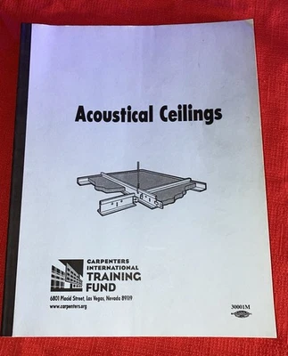 Carpenters International Training Fund Acoustical Ceilings 1994 - Image 1 of 4