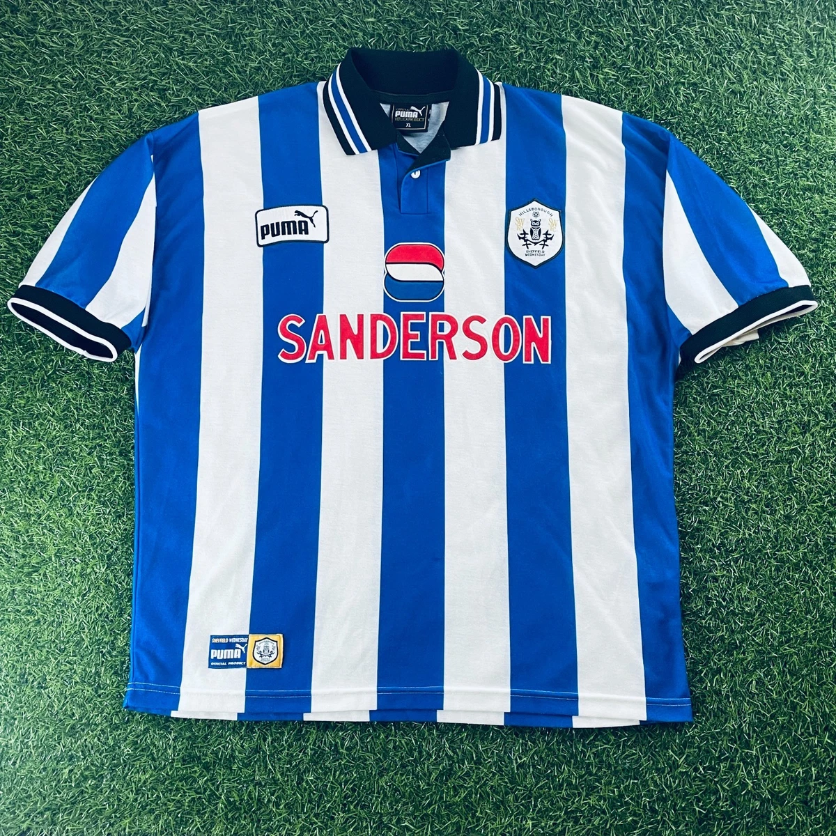 ビンテージ Puma シェフィールドウェンズデイ ユニフォーム フットボール ビンテージ Puma シェフィールドウェンズデイ ユニフォーム