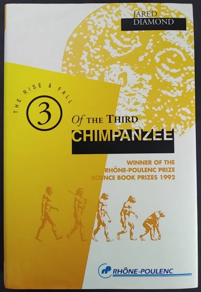Rise and Fall of the Third Chimpanzee by Diamond, Jared 1991 Hardback - Image 1 of 4
