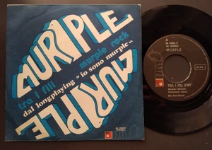 7" MURPLE TRA I FILI / MURPLE ROCK 1974 BASF ITALIAN POP PROGRESSIVE EX / EX - Picture 1 of 1