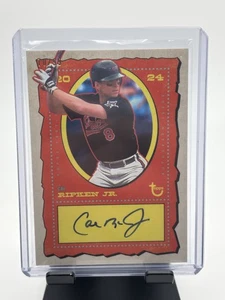 2024 Topps Brooklyn Collezione Cal Ripken Jr. AUTO /99 #AC-CR - Foto 1 di 2
