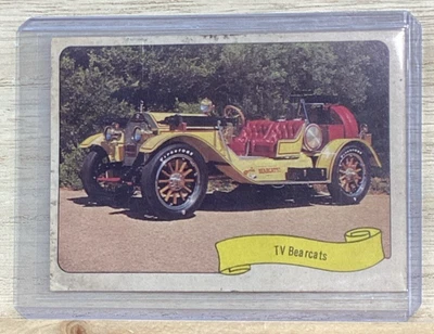 1974 Fleer Sticker Card - TV BEARCATS - GEORGE BARRIS KUSTOM CARS - Image 1 of 4