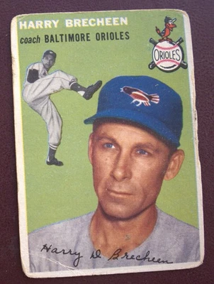 1954 Topps Harry Brecheen (Baltimore Orioles) #203 F/G - Image 1 of 2