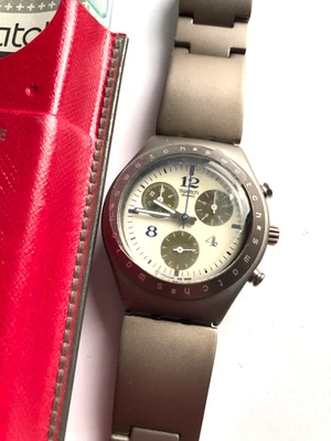 SWATCH CHRONO MEDIUM - YMS1002AG  WILD EYES  - BRAND NEW ! - Image 1 of 4