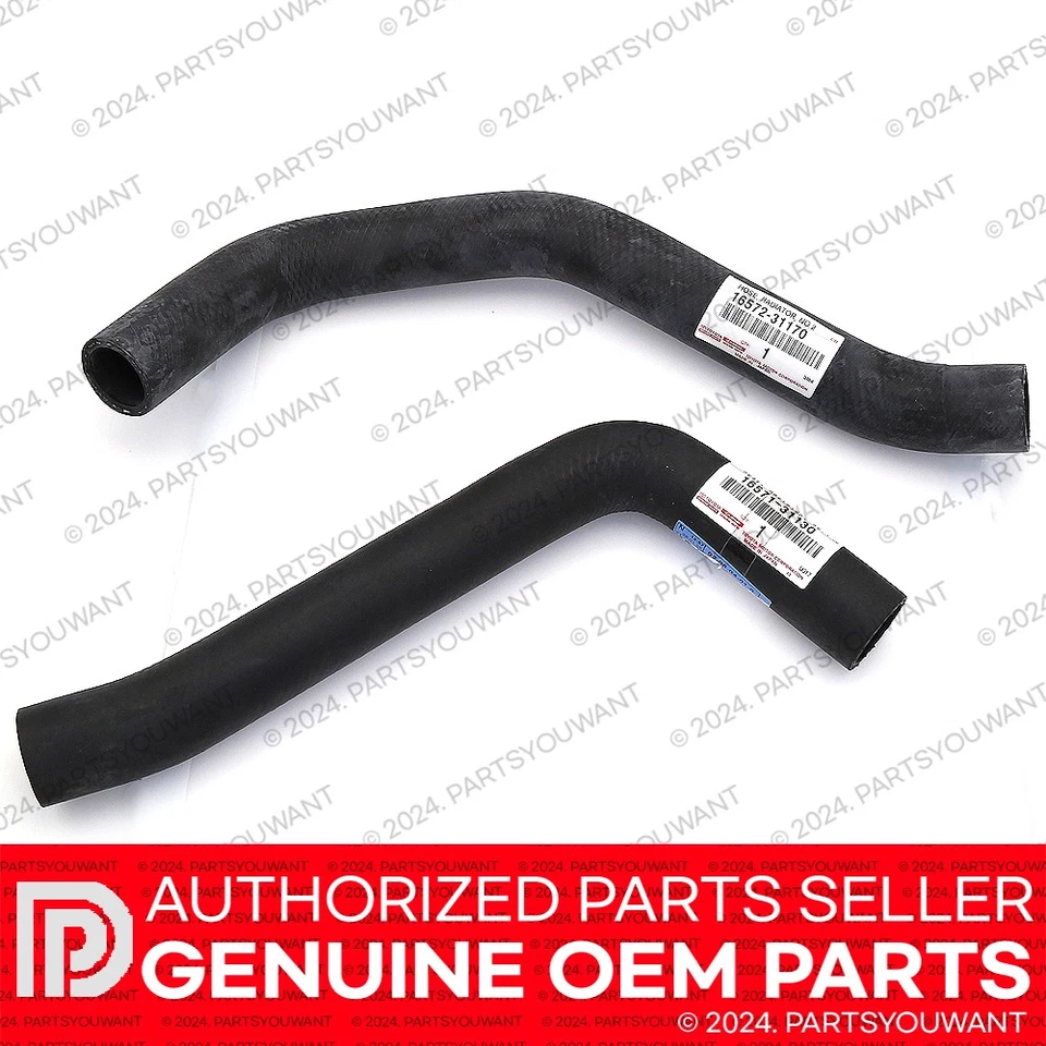 GENUINE Toyota 4Runner FJ Curiser V6 4.0L OEM Upper + Lower Radiator Hose Pipe - Изображение 1 из 3