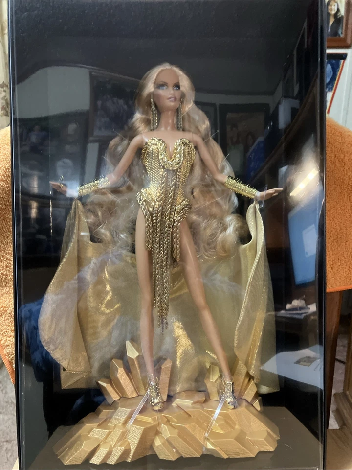 2012 Mattel The Blonds Blond Gold Barbie Gold Label Collector X8263 (7300 made) - Image 1 of 3