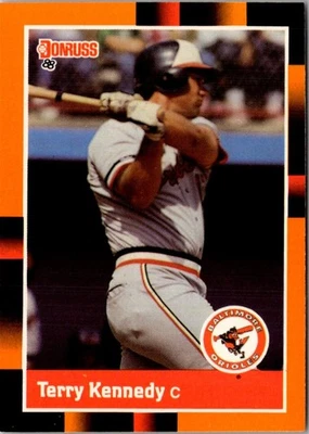 1988 Donruss Baseball's Best Terry Kennedy #30 Baltimore Orioles Baseball Card - Image 1 of 2