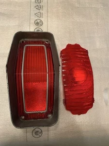 1970 GM Oldsmobile Olds Cutlass 442 Tail Light Lens OEM Used - Picture 1 of 11
