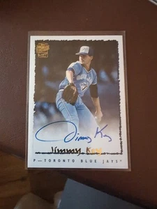 2024 Topps Archives Jimmy Key #95FF-JK Auto, Toronto Blue jays, Free Shipping - Picture 1 of 2