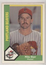 1990 CMC AAA/ProCards A & AA Packs Mike Dyer #558 Rookie RC