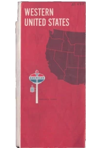 Standard Oil Road Map  Western United States Advertising - Picture 1 of 3