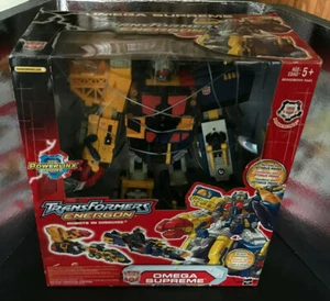 TRANSFORMERS ENERGON 14" OMEGA SUPREME POWERLINX BATTLE MIB HASBRO 2004 - Picture 1 of 6