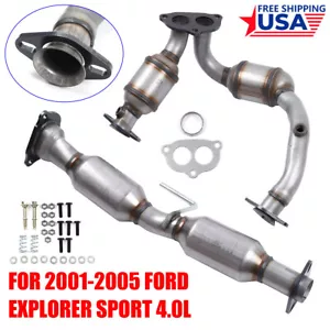 For Ford EXPLORER Sport Trac 4.0L BOTH Catalytic Converters 2001-2005 OBDII NEW - Picture 1 of 12