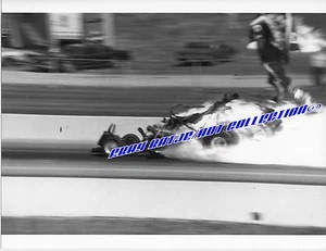 BILLY MEYER 7/11 CHIEF AUTO PARTS FUNNY CAR NHRA DRAG RACING PHOTO - Picture 1 of 1