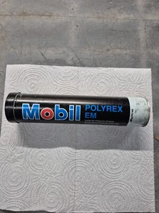 MOBIL POLYREX EM GREASE 14.1 OZ TUBE (5 TUBES) - Picture 1 of 1