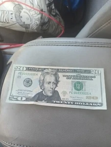 20$ Bill Low N Unique Serial Number - Picture 1 of 1