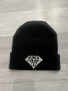Mütze (NEU) Diamant Diamonds Winter Hip Hop Schwarz - Bild 1 von 1