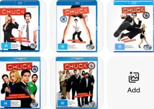 Chuck: The Complete Series | Season 1-5 (Blu-Ray, 17 Discs) NEW - Picture 1 of 1