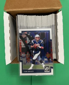 2017 DONRUSS OPTIC FOOTBALL NEAR COMPLETE BASE SET 98/100 BRADY - Picture 1 of 1