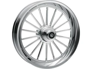 RevTech Motorcycle Motorbike Nitro 18 Billet Wheels Chrome - 17 Inch x 3.50 Inch - Picture 1 of 5