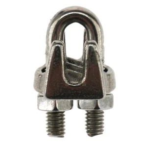 Baron 260S-1/8 Stainless Steel 1/8" Wire Rope Cable Clamp - Picture 1 of 11