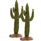  2 Pcs Kakteen Basteln Sukkulenten Pflanzen Knstlich Kaktus-Modell Kunstpflanze