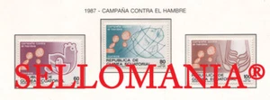 1987 CONTRA EL HAMBRE AGAINST HUNGER  89 / 91 ** MNH GUINEA ECUATORIAL TC21952 - Picture 1 of 1