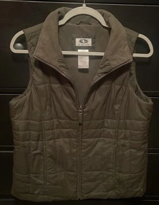 Athletic Works Army Green Vest Full Zip-up Medium  - Image 1 of 3
