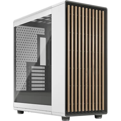 Fractal Design North XL Chalk White TG Clear, Tower-Gehäuse, weiß - Bild 1 von 4