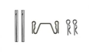 Rear Brake Pad Pins For Suzuki RGV 250 1990 VJ21 - Picture 1 of 3