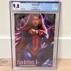 CON ARTISTS #3 2023 CGC 9.8 NM SUN KHAMUNAKI SCARLETT WEBSLINGER NICE VARIANT - Picture 1 of 3