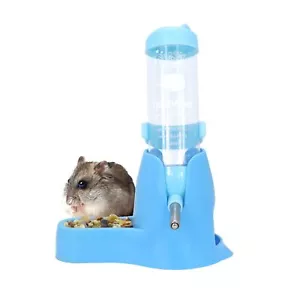 3 in 1 Hamster Hanging Water Bottle Pet Auto Dispenser with Base for Dwarf Ha... - Picture 1 of 8
