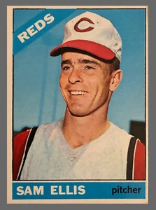 1966 Topps #250 • Cincinnati Reds - Sammy Ellis - Picture 1 of 2