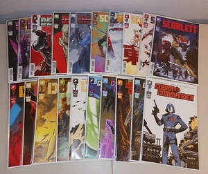 Duke, Cobra Commander, Scarlett, Destro #1-5 (Full G.I. Joe Series "B" Covers) - Picture 1 of 9