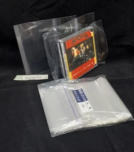 Double Wide CD Resealable Old Style 2CD Jewel Case SIDE JPN Expand 100pc - Picture 1 of 1