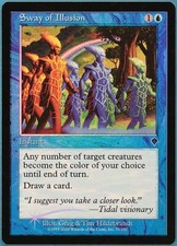 Sway of Illusion FOIL Invasion NM Blue Uncommon MAGIC CARD (ID# 237904) ABUGames